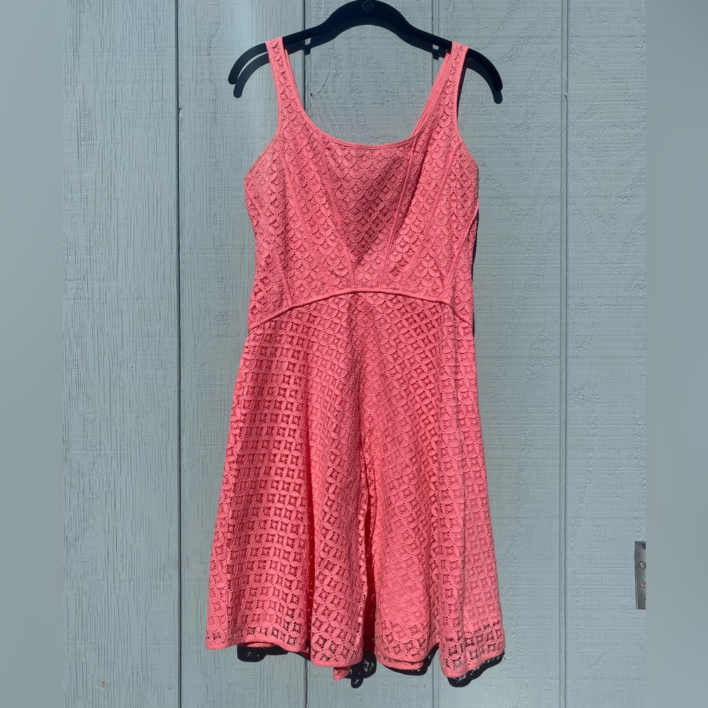 Max Studio eyelet dress size S